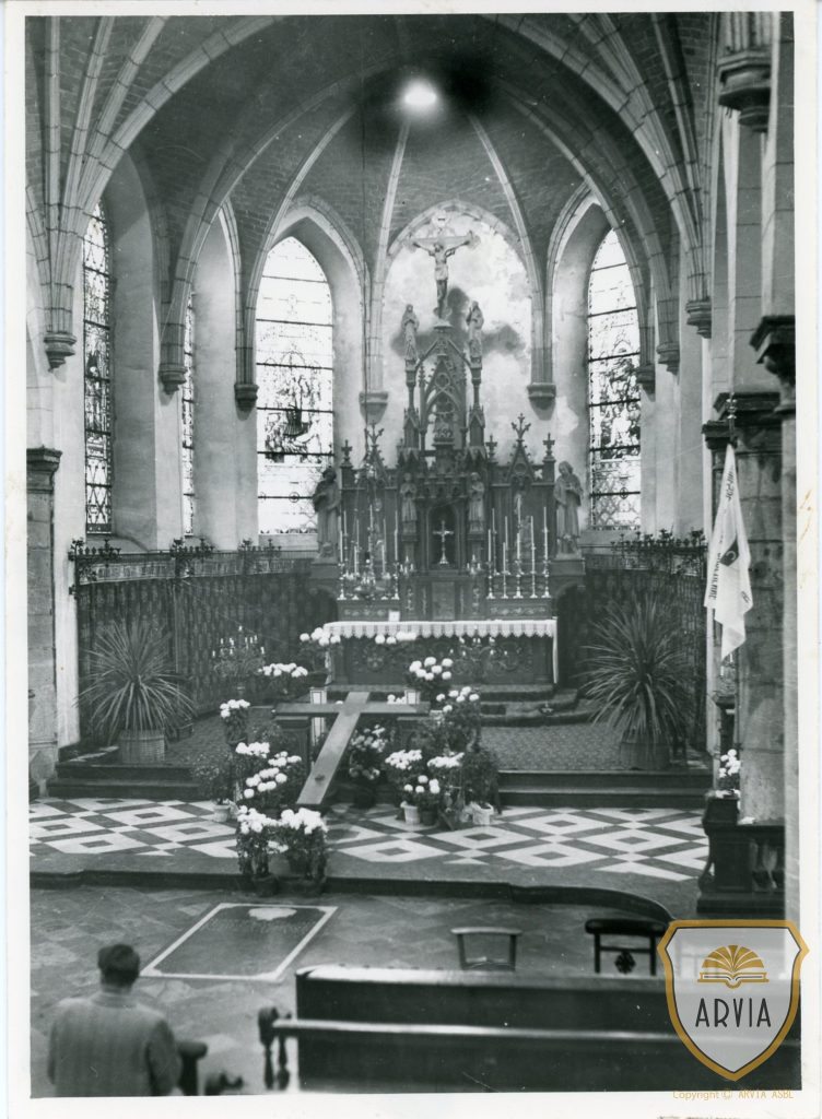 HERVE – 1950 – Intérieur de l\'EGLISE – ARVIA Archives Herve HERVE – 1950 – Intérieur de l\'EGLISE – ARVIA Archives Herve