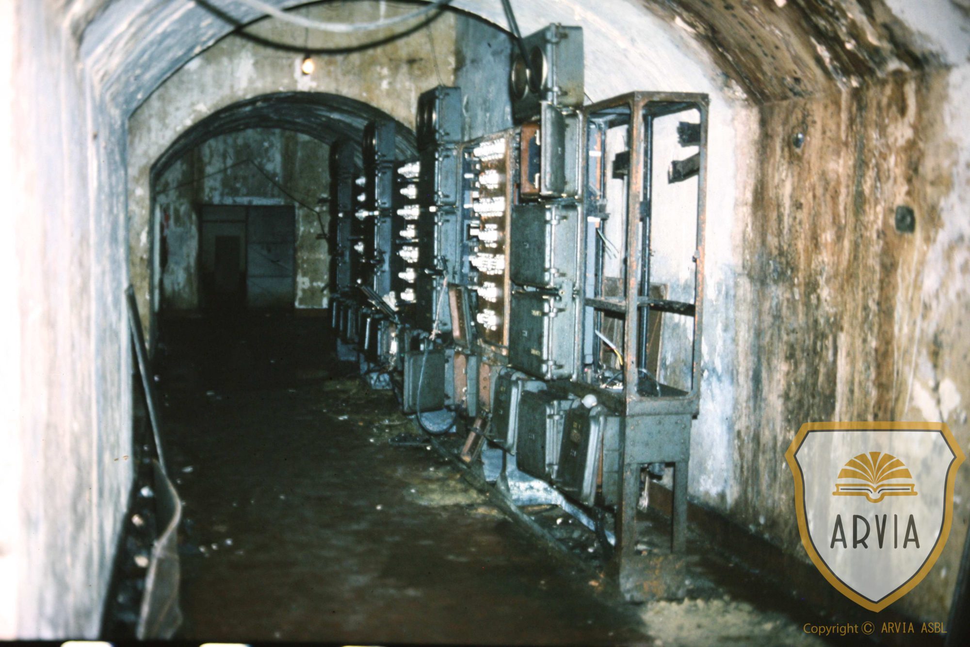 Battice1977 Quelques photos de l’intérieur du fort de Battice ARVIA