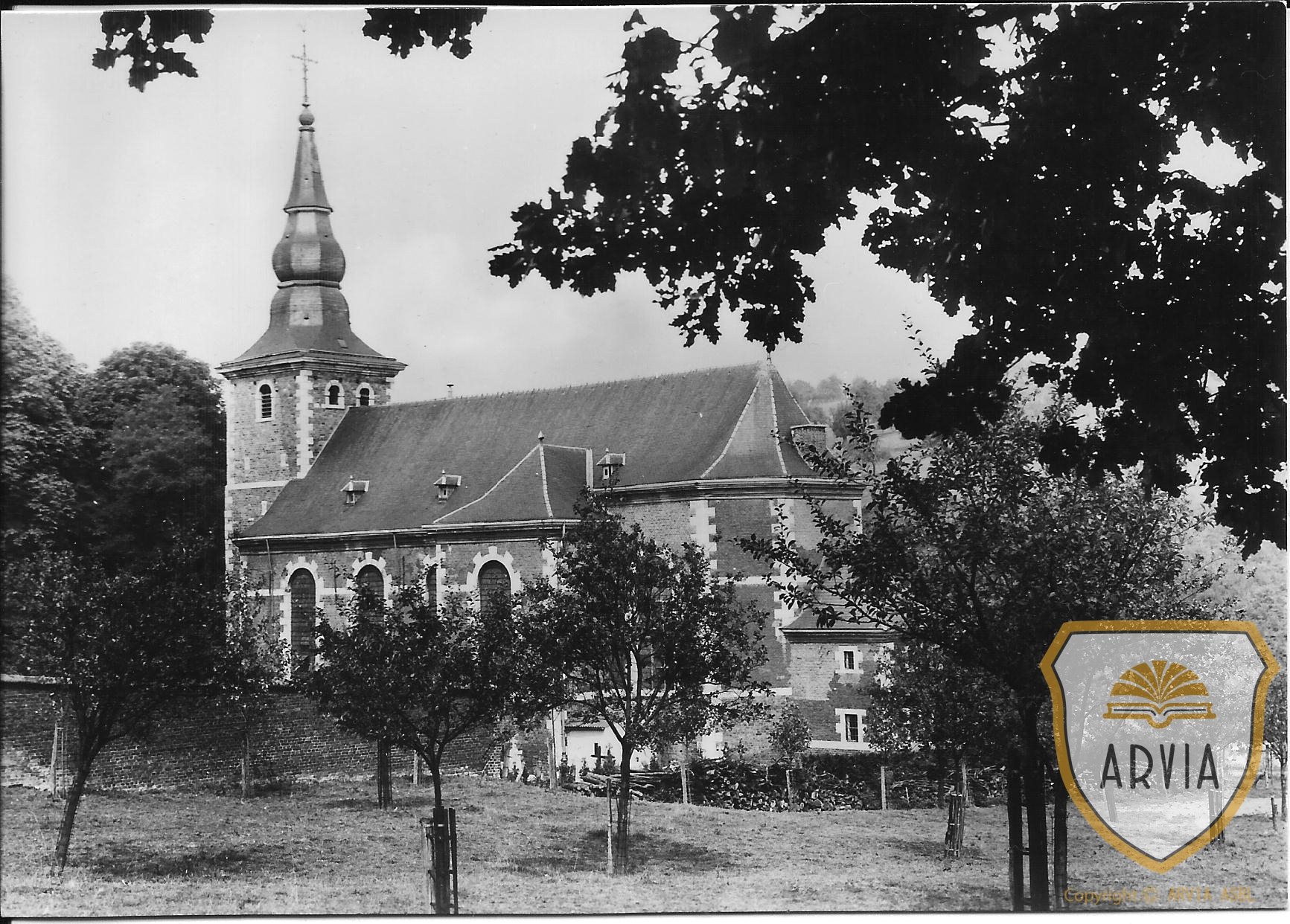 BOLLAND 1950 Eglise Saint Apollinaire ARVIA Archives Herve