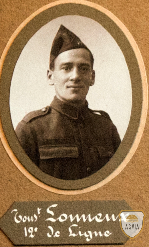 HERVE LONNEUX Toussaint Combattant ARVIA Archives Herve
