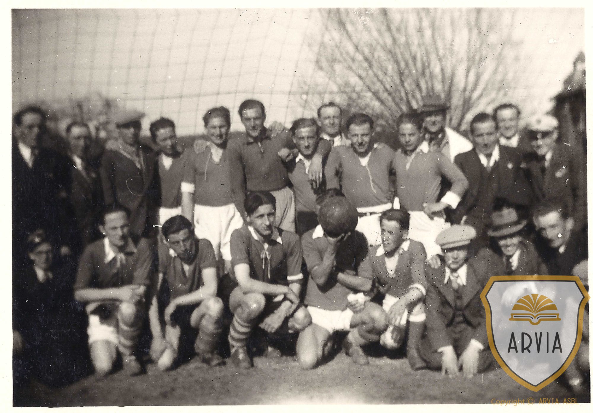 BATTICE ± 1938 Equipe du FC Battice ARVIA Archives Herve